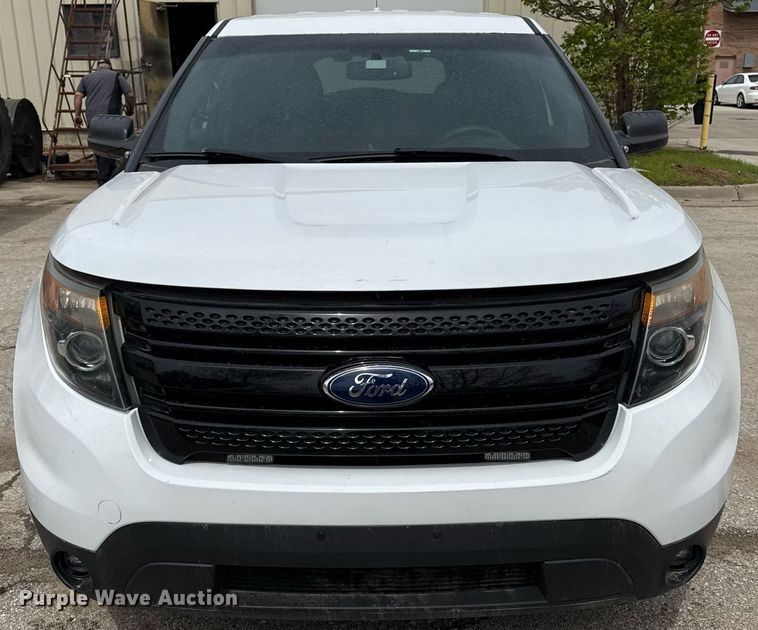 image for item ED4196 2014 Ford Explorer Police Interceptor SUV