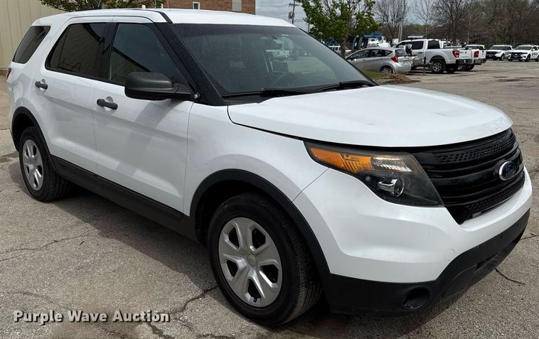 image for item ED4196 2014 Ford Explorer Police Interceptor SUV