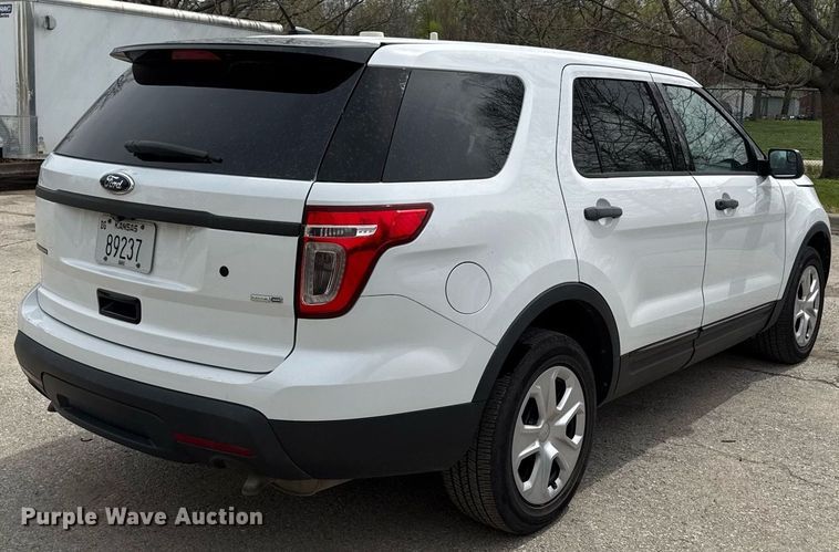 image for item ED4196 2014 Ford Explorer Police Interceptor SUV