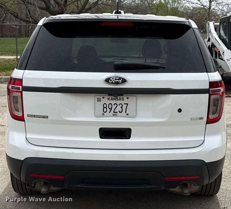 image for item ED4196 2014 Ford Explorer Police Interceptor SUV