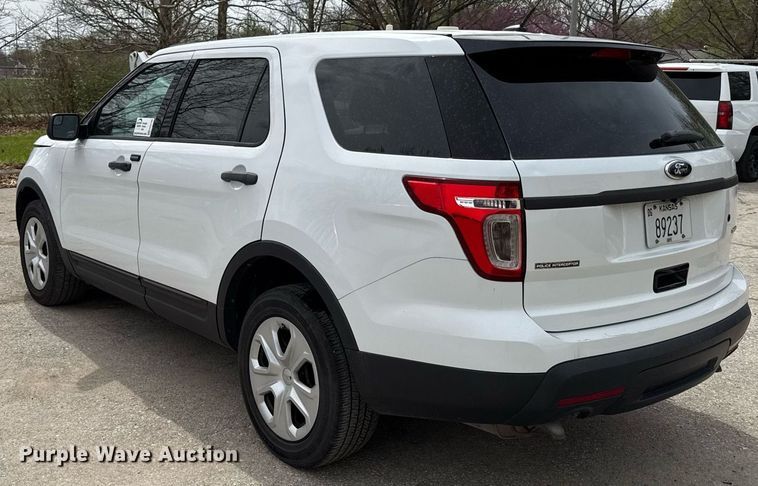 image for item ED4196 2014 Ford Explorer Police Interceptor SUV