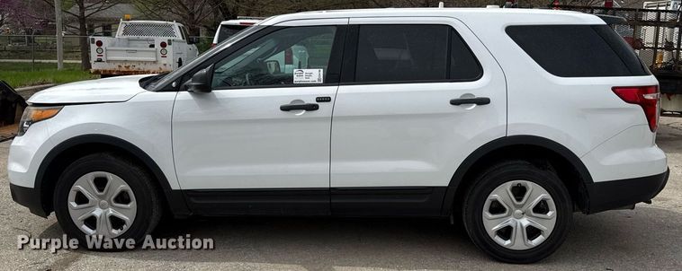 image for item ED4196 2014 Ford Explorer Police Interceptor SUV