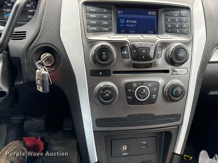 image for item ED4196 2014 Ford Explorer Police Interceptor SUV