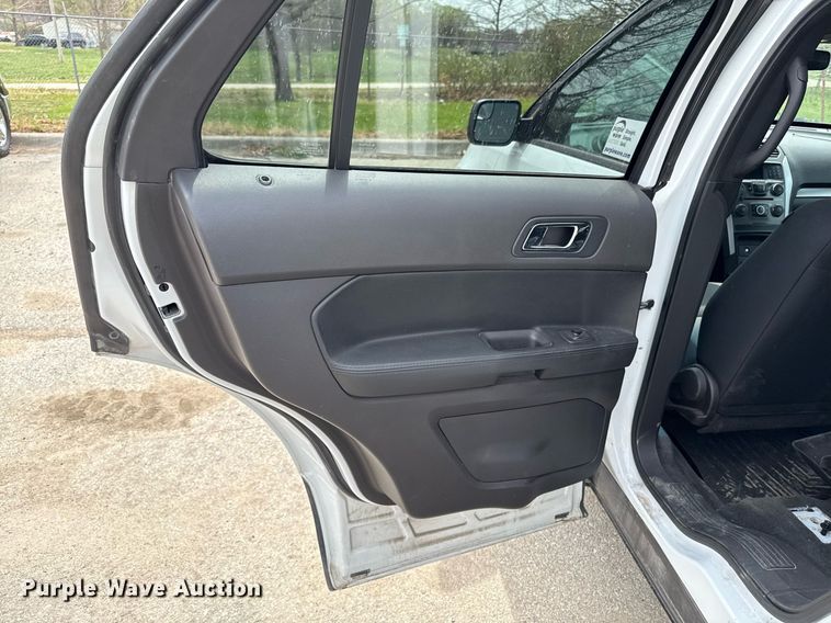 image for item ED4196 2014 Ford Explorer Police Interceptor SUV