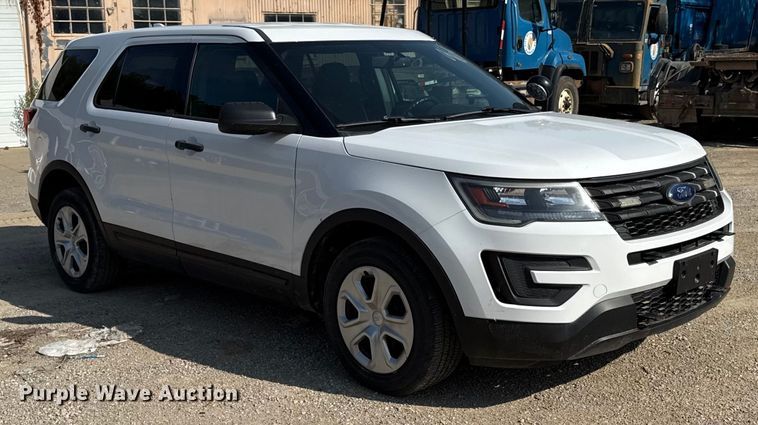 image for item ED4302 2017 Ford Explorer Police Interceptor SUV