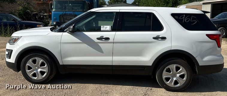 image for item ED4302 2017 Ford Explorer Police Interceptor SUV