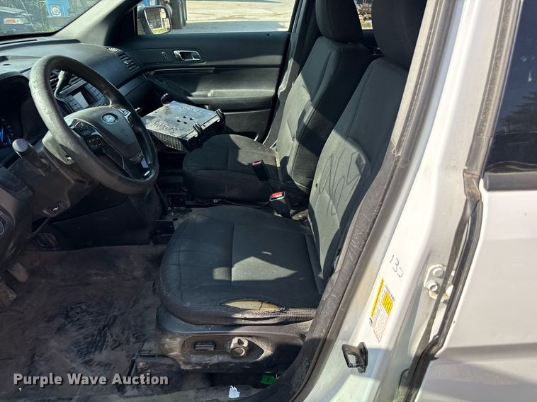 image for item ED4302 2017 Ford Explorer Police Interceptor SUV