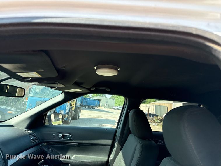 image for item ED4302 2017 Ford Explorer Police Interceptor SUV