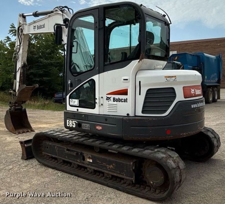 image for item ED4309 2014 Bobcat E85 mini excavator