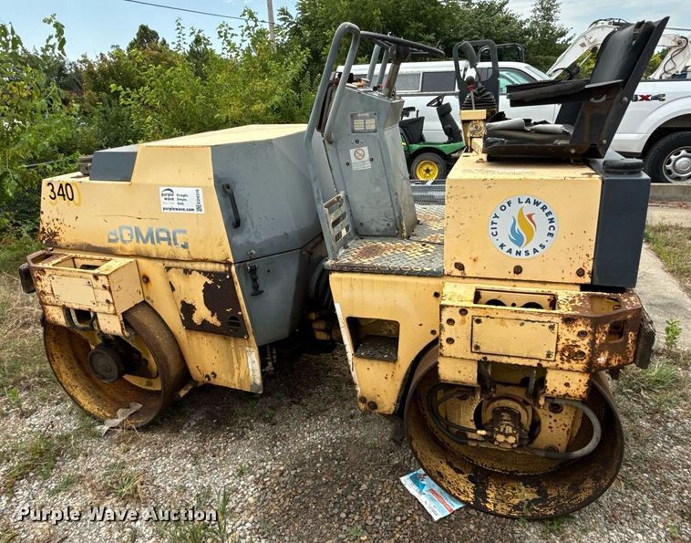 image for item ED4316 1993 Bomag BW120AD-2 double drum roller