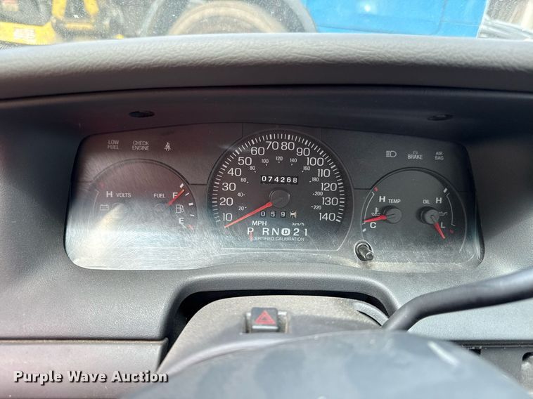 image for item ED4319 2003 Ford Crown Victoria Police Interceptor 