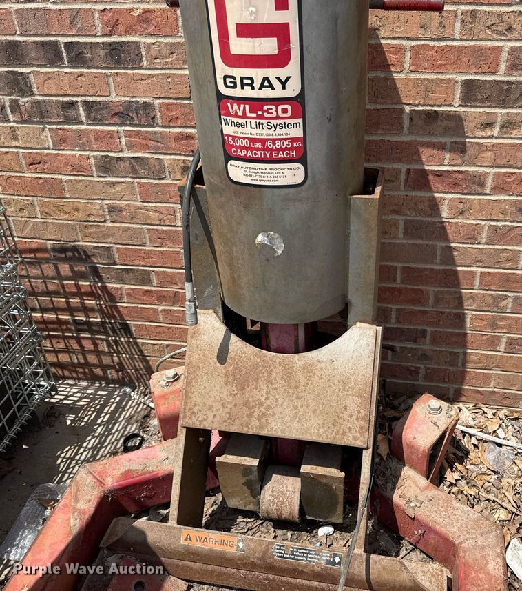 image for item ED4324 (2) Gray WL-30 automotive lifts