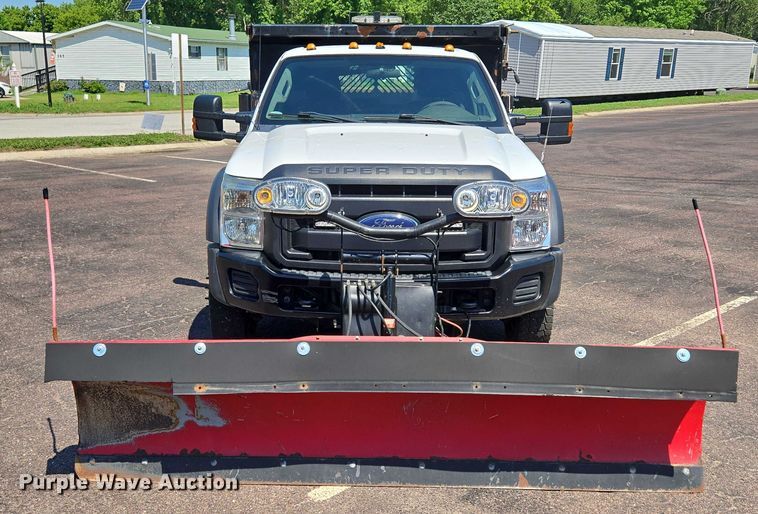 image for item EF1620 2014 Ford F450 Super Duty XL dump truck