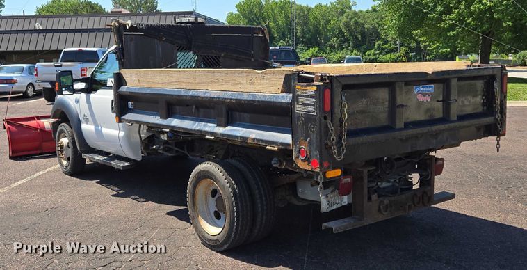 image for item EF1620 2014 Ford F450 Super Duty XL dump truck