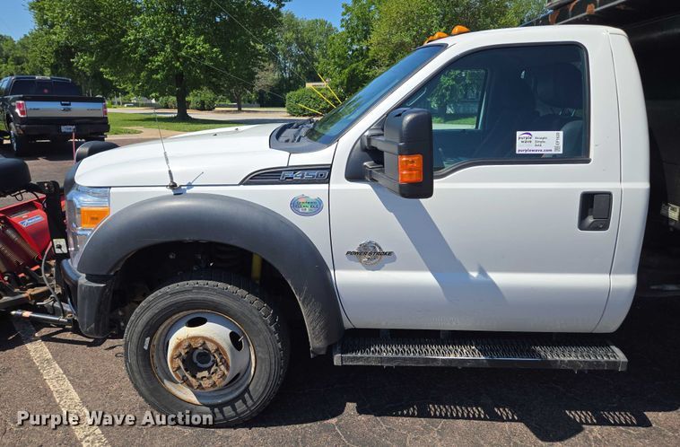 image for item EF1620 2014 Ford F450 Super Duty XL dump truck