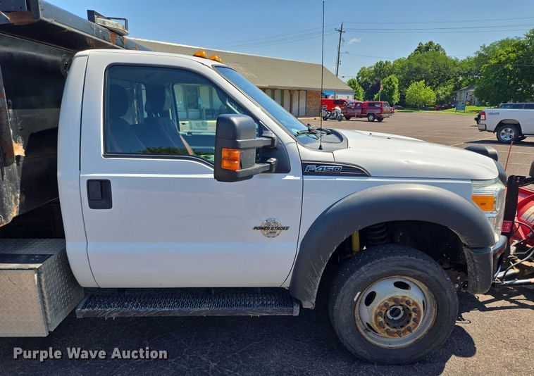 image for item EF1620 2014 Ford F450 Super Duty XL dump truck