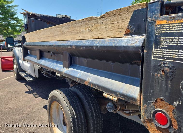 image for item EF1620 2014 Ford F450 Super Duty XL dump truck