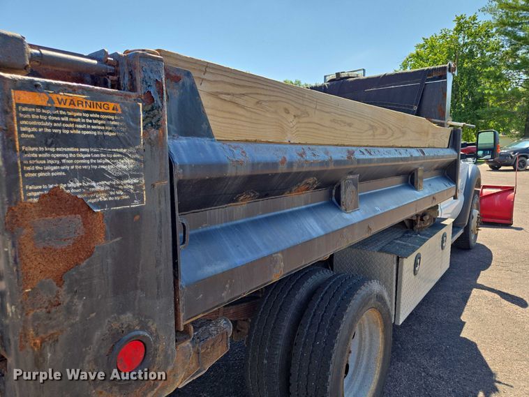 image for item EF1620 2014 Ford F450 Super Duty XL dump truck