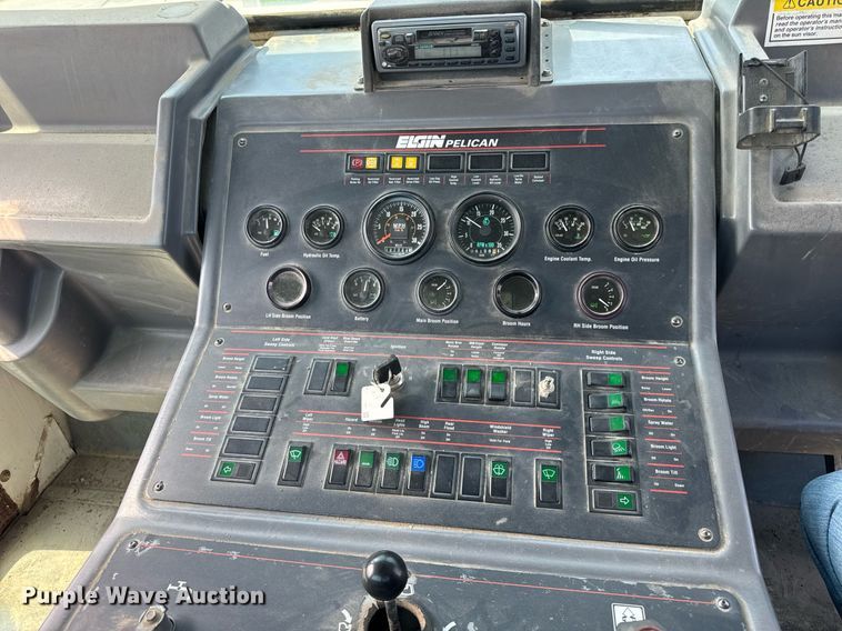 image for item EF2093 2001 Elgin Pelican Series P street sweeper truck