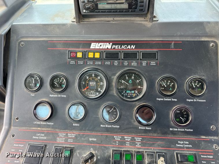 image for item EF2093 2001 Elgin Pelican Series P street sweeper truck