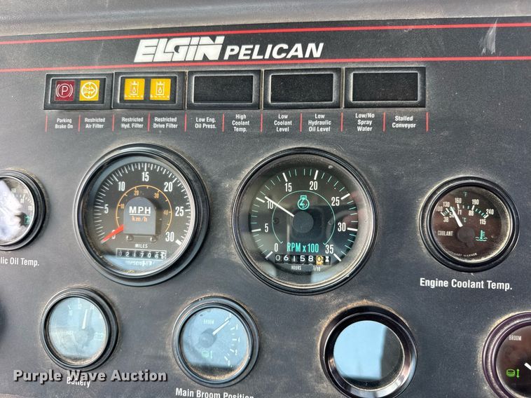 image for item EF2093 2001 Elgin Pelican Series P street sweeper truck