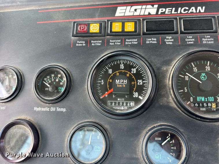 image for item EF2093 2001 Elgin Pelican Series P street sweeper truck