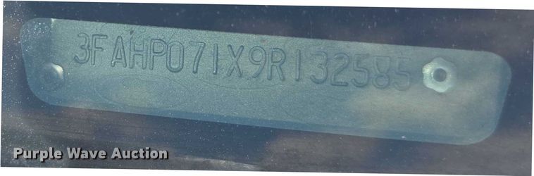 image for item EF3587 2009 Ford Fusion SE 