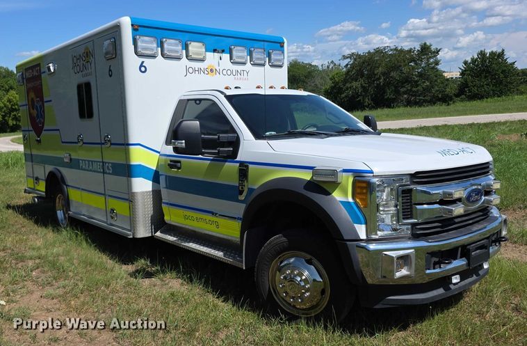image for item EF3591 2017 Ford F450 XLT ambulance