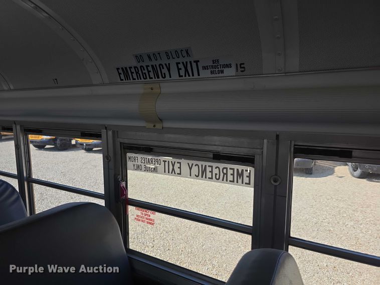 image for item EF3628 2011 Blue Bird Vision school bus