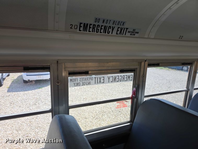 image for item EF3628 2011 Blue Bird Vision school bus