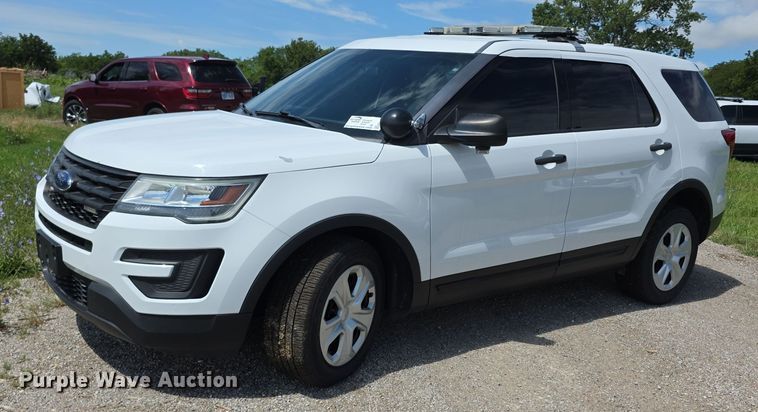 image for item EF3666 2017 Ford Explorer Police Interceptor SUV