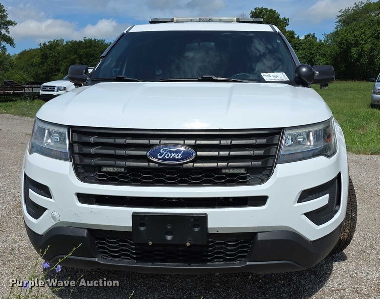 image for item EF3666 2017 Ford Explorer Police Interceptor SUV