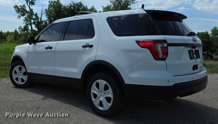 image for item EF3666 2017 Ford Explorer Police Interceptor SUV