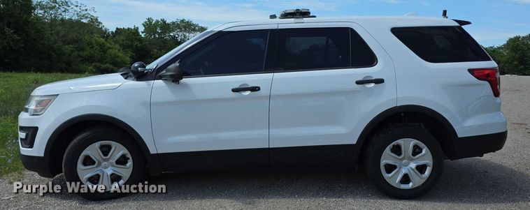 image for item EF3666 2017 Ford Explorer Police Interceptor SUV