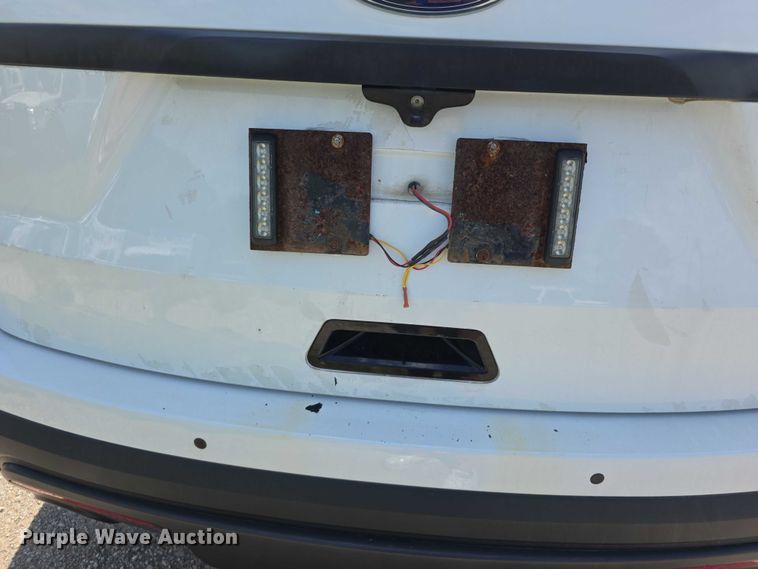 image for item EF3666 2017 Ford Explorer Police Interceptor SUV