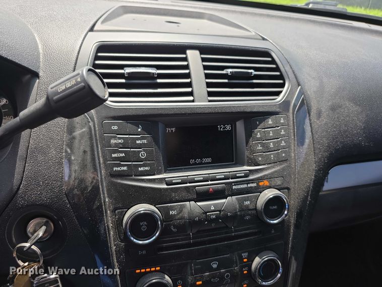 image for item EF3666 2017 Ford Explorer Police Interceptor SUV