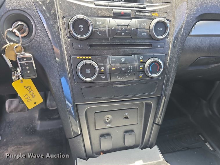 image for item EF3666 2017 Ford Explorer Police Interceptor SUV