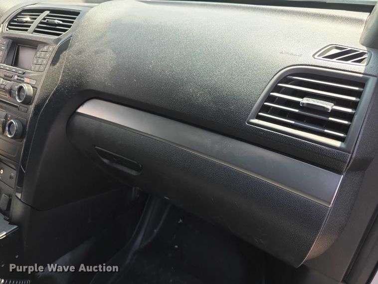 image for item EF3666 2017 Ford Explorer Police Interceptor SUV