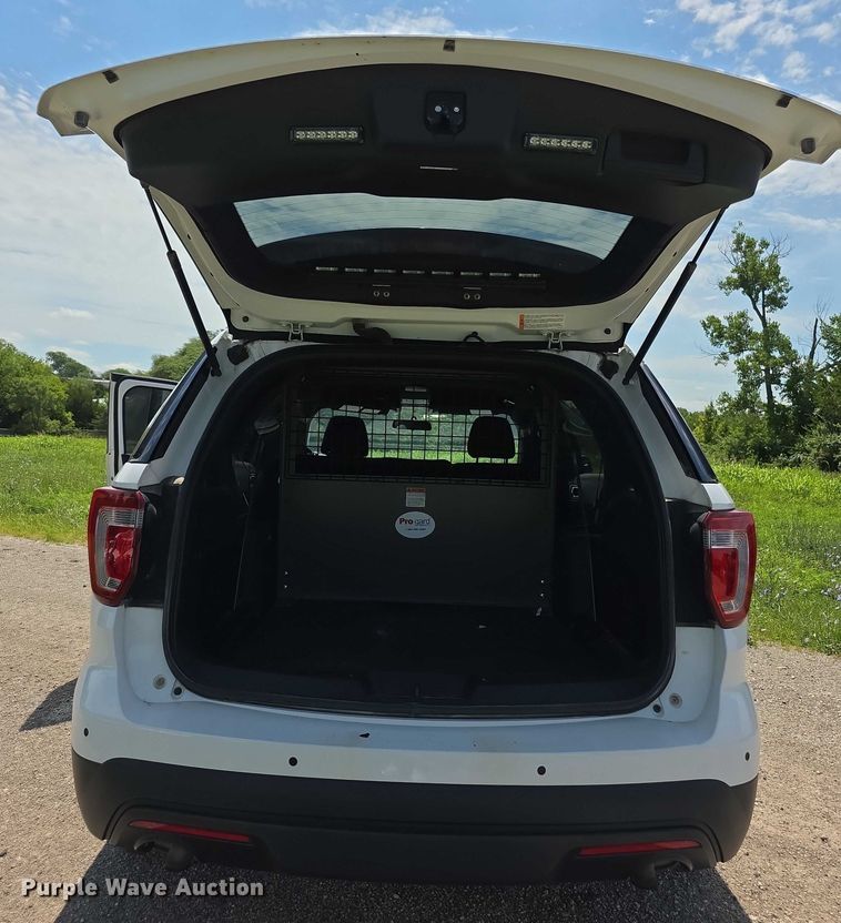 image for item EF3666 2017 Ford Explorer Police Interceptor SUV