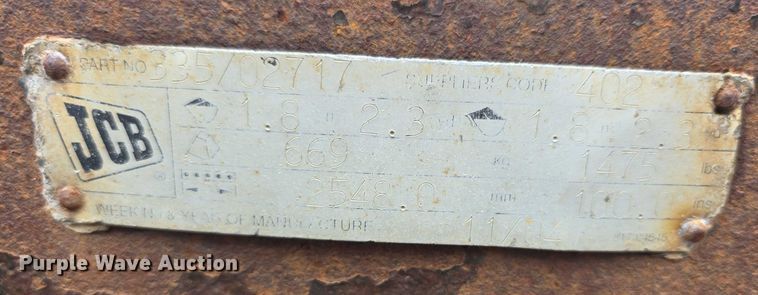 image for item EF3698 1999 JCB 426B wheel loader