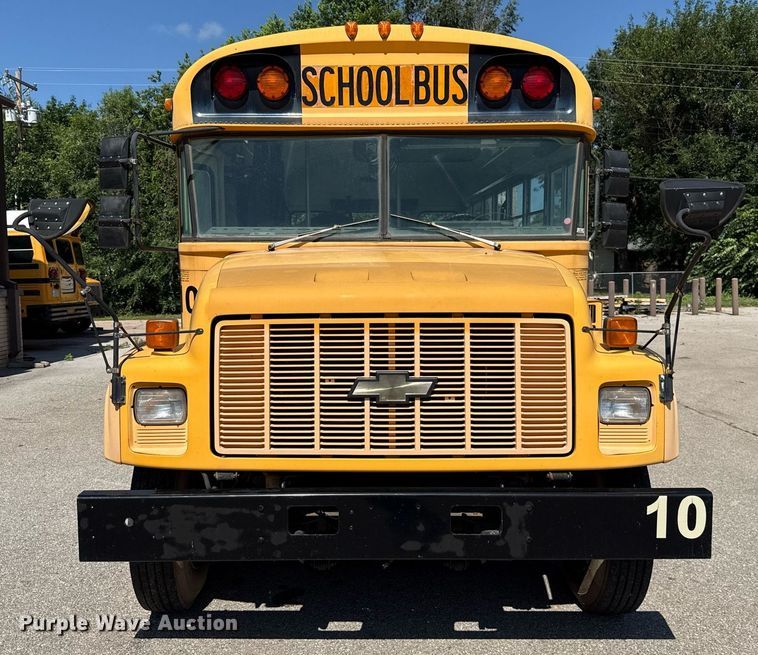 image for item EJ4717 1996 Chevrolet school bus
