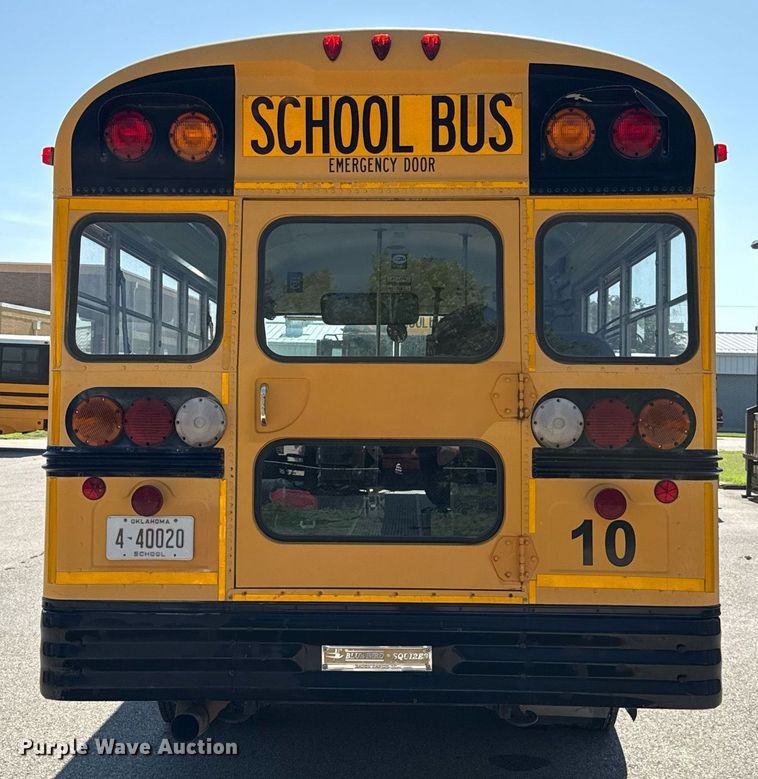 image for item EJ4717 1996 Chevrolet school bus
