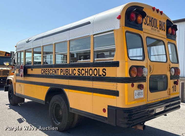 image for item EJ4717 1996 Chevrolet school bus