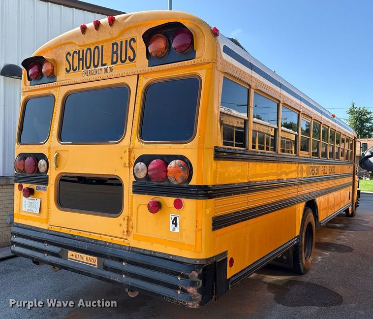 image for item EJ4718 1999 Blue Bird school bus
