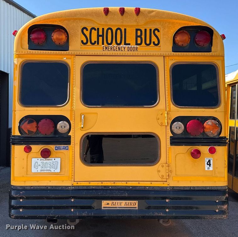 image for item EJ4718 1999 Blue Bird school bus
