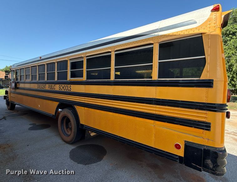 image for item EJ4718 1999 Blue Bird school bus