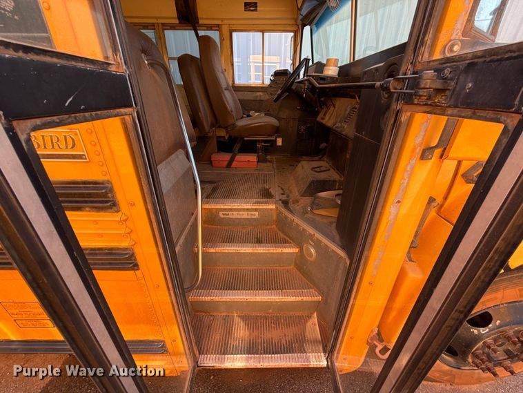 image for item EJ4718 1999 Blue Bird school bus