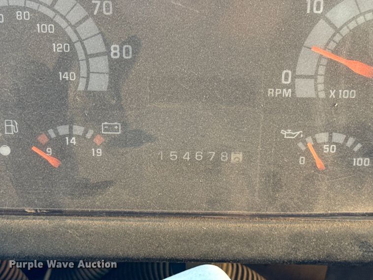 image for item EJ4718 1999 Blue Bird school bus