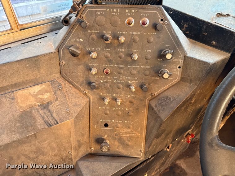 image for item EJ4718 1999 Blue Bird school bus