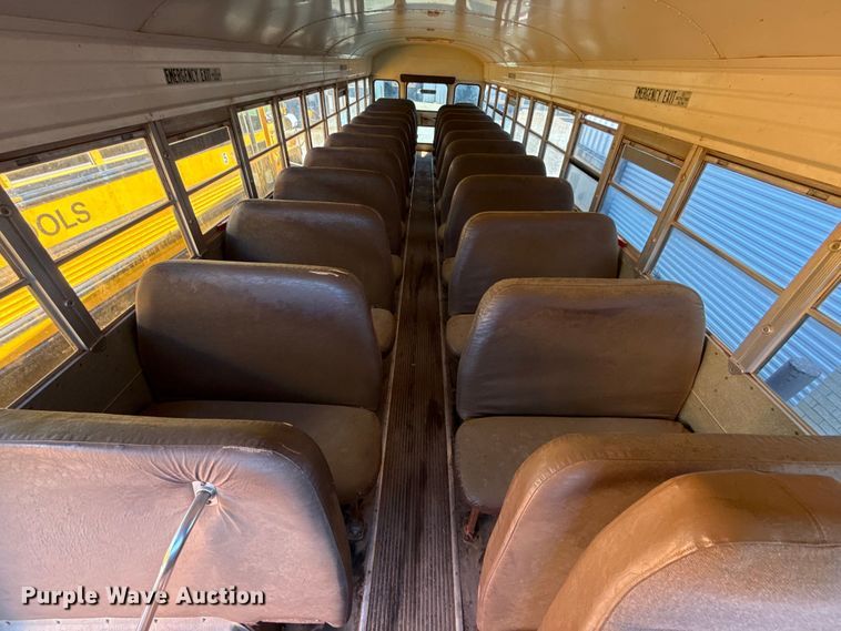 image for item EJ4718 1999 Blue Bird school bus